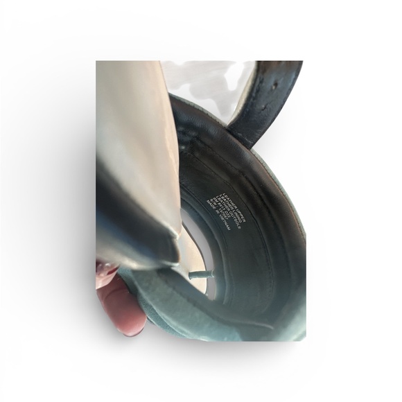 Tory Burch Puffy Suede Thong Wedge Sandals 6 - Picture 9 of 10